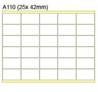 New Star 多功能標籤 Label #A110 25x42mm