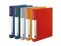 Data Base 活頁資料夾 Refillable Clear Book #3720 F4 20 Pockets – Blue