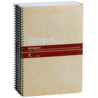 Gambol 鐵圈筆記簿 Spring Note Book S5807 (6'' x 8'' / 80p)