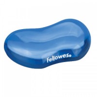 Fellowes 水晶啫喱前臂軟墊 Gel Wrist Rest #FW91177 - 冰藍色