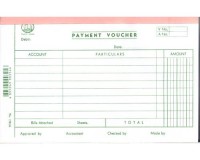 會計傳票-英文 Accounting Voucher ''English'' #1781A Payment Voucher