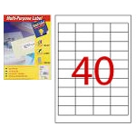 Smart Label 多用途標籤 Multi Purpose Label #2508 – 48.5x25.4mm