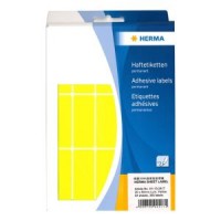 Herma 顏色標籤 Colour Label (Rectangle Shape) #2417-20x50mm (Fluorescent Yellow)