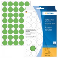 Herma 顏色標籤 Colour Label (Round Shape) #2255 (19mm) – Green