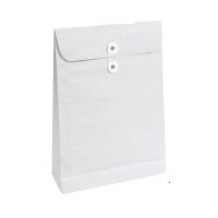 風琴底式白色公文袋 White Envelope With Fold 10'' x 14'' x 2''