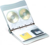 Aidata CD儲存快勞 CD Binder #CD40B L/S 40' – Blue