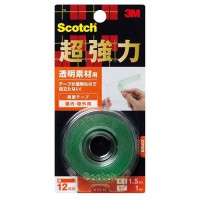 3M Scotchbrite 超強力雙面膠貼 - 透明材料用 #KTD-12 