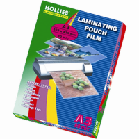 Hollies Laminating Pouch Film A3 303 x 426mm (80mic)