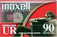 Maxell 錄音帶 Audio Cassettes #UR-90 Cassette Tape (90min)