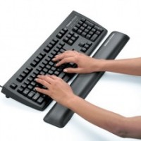 Fellowes Microban® 防菌長形啫喱手腕軟墊 Gel Wrist Rest #FW9175301