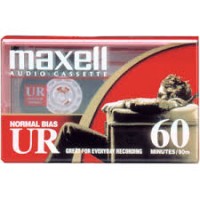 Maxell 錄音帶 Audio Cassettes #UR-60 Cassette Tape (60min)