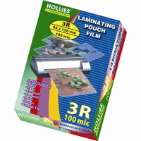 Hollies Laminating Pouch Film 3R 95 x 135mm (100mic)