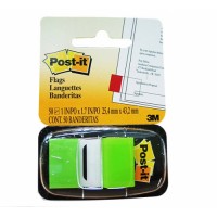 3M 報事貼顏色旗仔 Post-it Note Colour Flags #680-22 Tag Flags – Fluo-Green