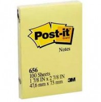 3M 報事貼 Post-it Note #656 Post-it Note (2'' x 3'') - Yellow