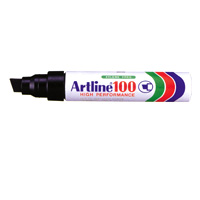 Artline 箱頭筆 Marker #100 Marker (Extra Broad) – Black