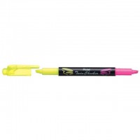 Pentel 螢光筆 Fluorescent Pen #SWL8-GS – Yellow/Pink