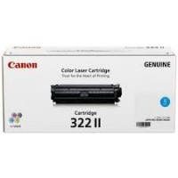 Canon 322II 打印機碳粉 Laser Cartridge – Cyan (High Capacity)