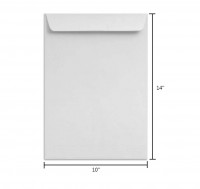 白色公文袋 White Envelope 10'' x 14'' <No String>