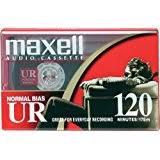 Maxell 錄音帶 Audio Cassettes #UR-120 Cassette Tape (120min)