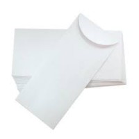 白色 White Envelope 4'' x 9'' 20's <S>