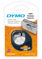 Dymo 標籤帶 Letratag Tape #91208 Dymo Tape – Metallic, Silver