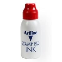 Artline 印台墨水 Stamp Pad Ink #Red