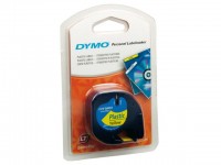 Dymo 標籤帶 Letratag Tape #91202 Dymo Tape – Plastic, Yellow