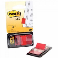 3M 報事貼顏色旗仔 Post-it Note Colour Flags #680-1 Tag Flags – Red