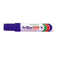 Artline 箱頭筆 Marker #100 Marker (Extra Broad) – Blue