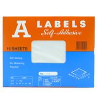 A Labels 白色標籤 Multi-usage White Labels #240 – 165x203mm