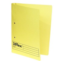 Eastlight 紙皮彈簧快勞 Jiffex Paper File – Yellow