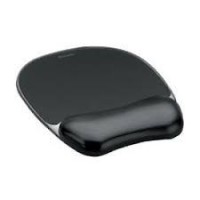 Fellowes 水晶啫喱滑鼠墊 Gel Mousepad/Wrist Rest #FW9112101 - 水晶黑