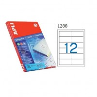 Apli 多用途標籤 Multi Purpose Label (square corner) #1288 