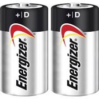 Energizer 電池 Batteries Alkaline Battery D 2's