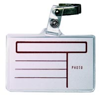 軟膠証件套 Soft Name Plate #GT-100/306 Plate with Clip (Horizontal)