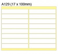 New Star 多功能標籤 Label #A129 17x100mm