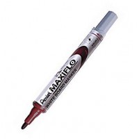 Pentel 圓咀白板筆 Wyteboard Marker #MWL5S - Brown