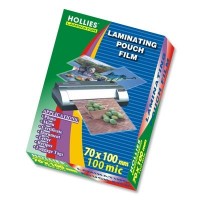 Hollies Laminating Pouch Film 70 x 100mm (100mic)