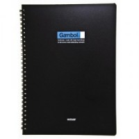 Gambol 鐵圈筆記簿 Spring Note Book DS-4000 Spring Note Book  (A4/80p)