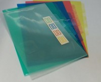 膠文件套 3-pocket Plastic Folder #E357 (F4) – Clear