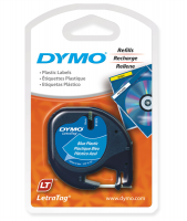 Dymo 標籤帶 Letratag Tape #91205 Dymo Tape – Plastic, Blue