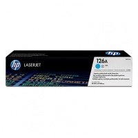 HP 126A 鐳射碳粉盒 Laser Cartridge #CE311A – Cyan Toner