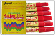 Aopo  箱頭筆 Marker #70 (Fine) – Red