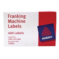 Avery 郵票機標籤 Unistate 32002 Franking Label