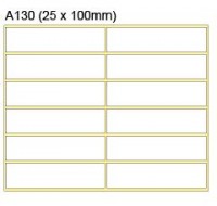 New Star 多功能標籤 Label #A130 25x100mm