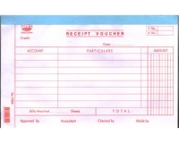 會計傳票-英文 Accounting Voucher ''English'' #1780A Receipt Voucher