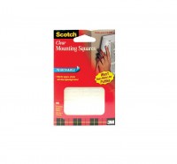 Scotch 思高牌可再貼透明膠貼 Removable Mounting Squares #859