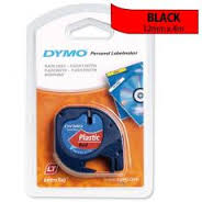 Dymo 標籤帶 Letratag Tape #91203 Dymo Tape – Plastic, Red