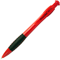 Hernidex 按掣原子筆 Retractable Ball Pen #HD-128 – Red