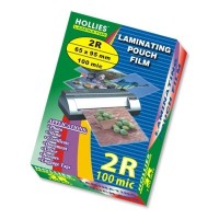 Hollies Laminating Pouch Film 2R 65 x 95mm (100mic)